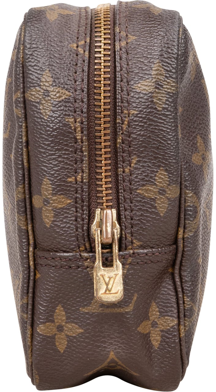 Louis Vuitton Louis Vuitton Canvas Monogram Trousse Toilette 23 Clutch Bruin