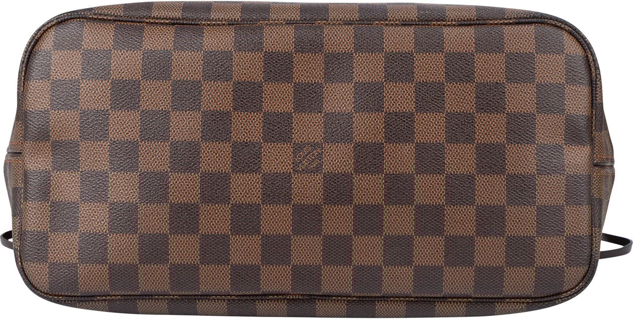 Louis Vuitton Louis Vuitton Damier Ebene Monogram Neverfull MM Shopper Handbag Bruin