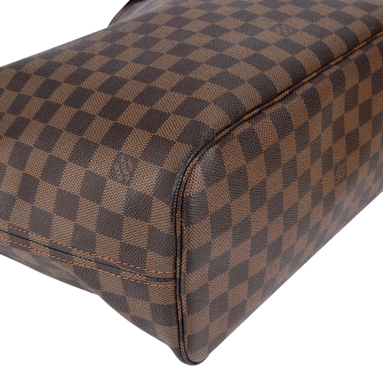 Louis Vuitton Louis Vuitton Damier Ebene Monogram Neverfull MM Shopper Handbag Bruin