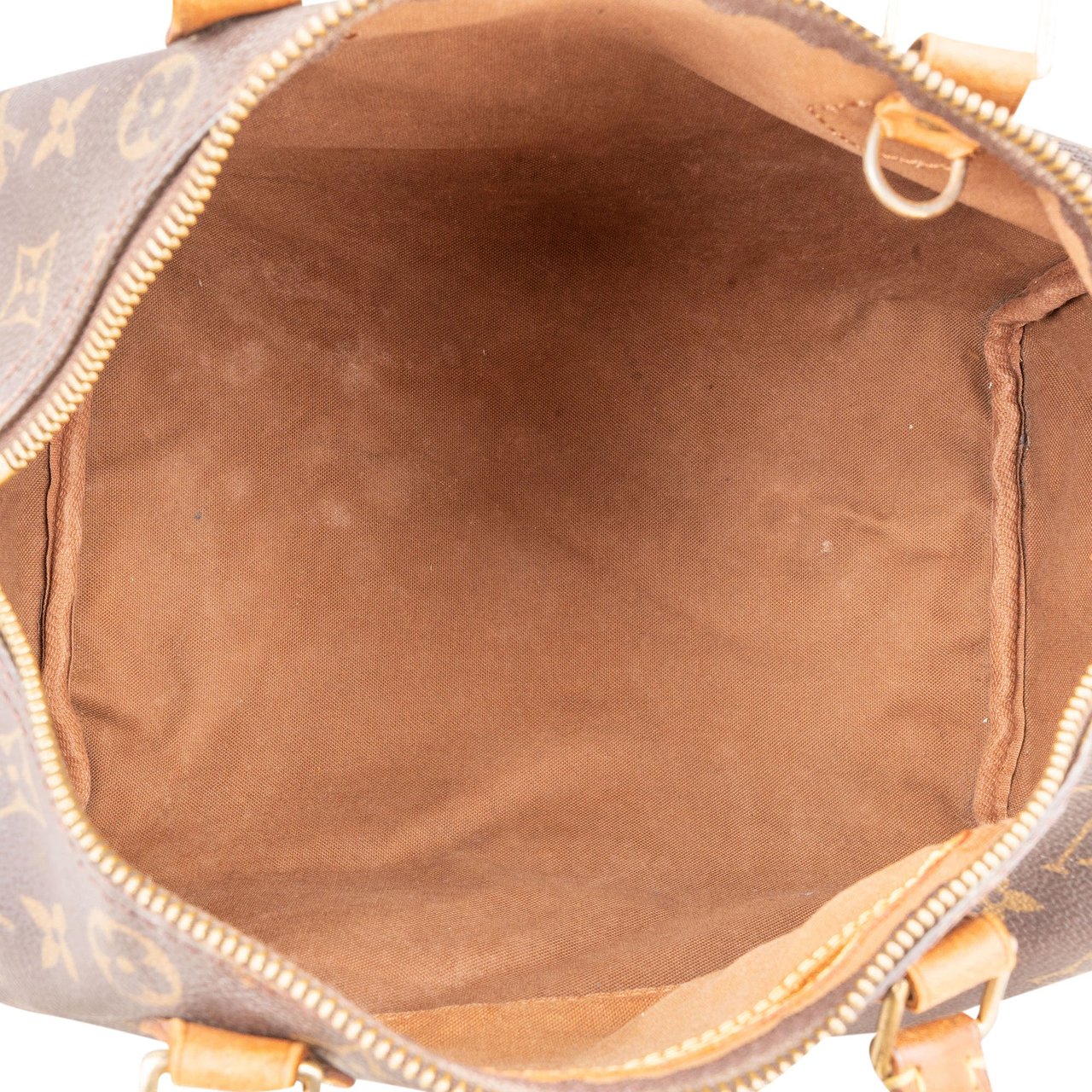 Louis Vuitton Louis Vuitton Canvas Monogram Speedy 30 Handbag Bruin