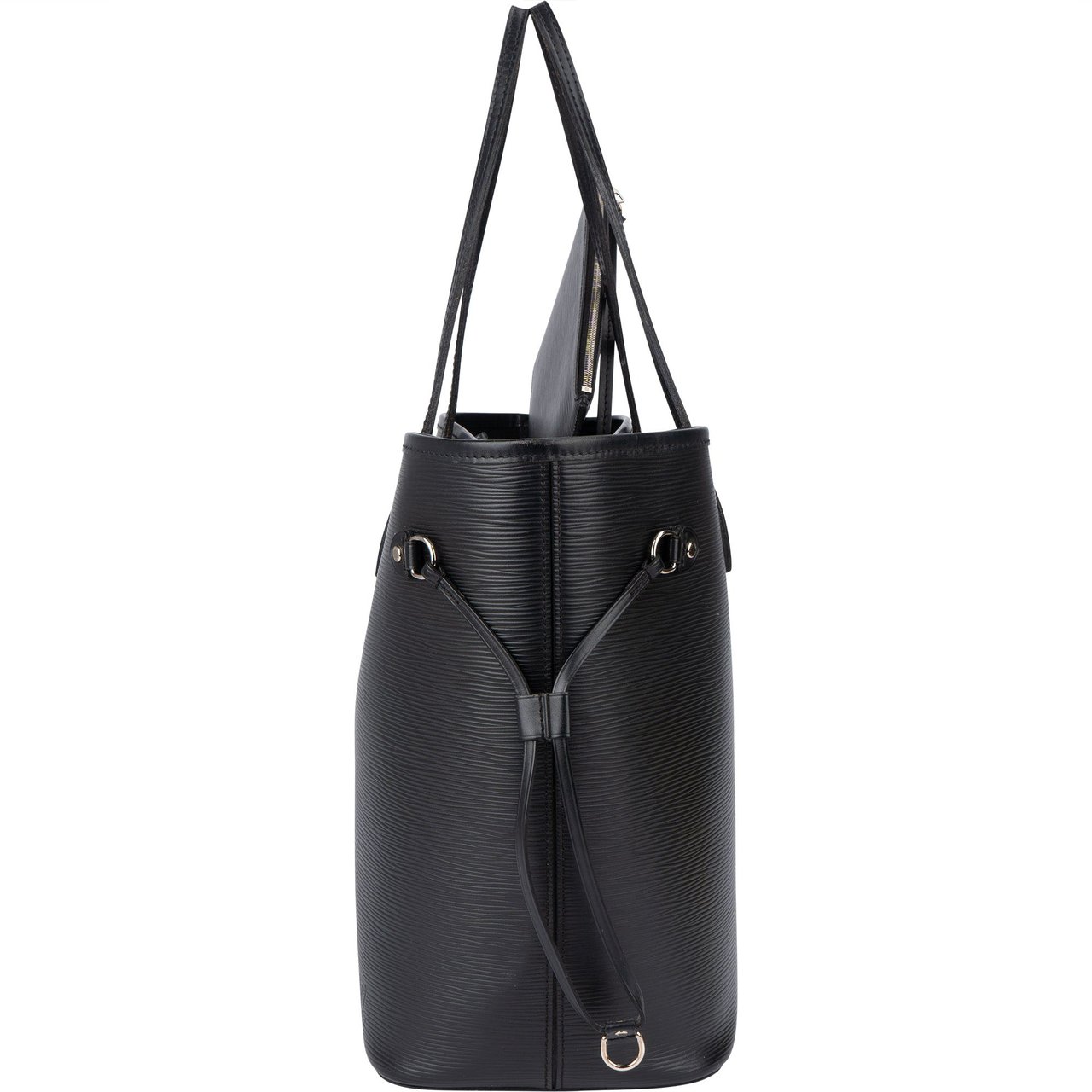 Louis Vuitton Louis Vuitton Epi Leather Neverfull MM Shopper Handbag Zwart