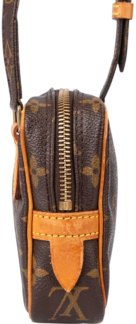 Louis Vuitton Louis Vuitton Canvas Monogram Marly Crossbody Bag Bruin