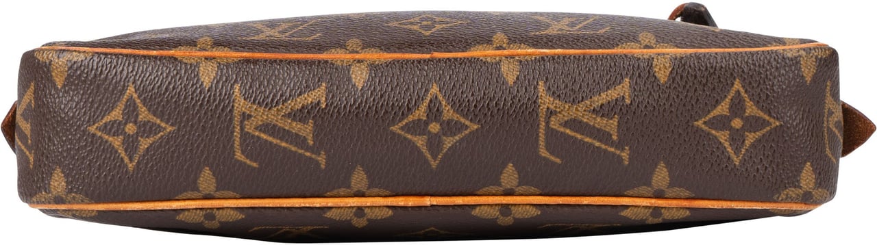 Louis Vuitton Louis Vuitton Canvas Monogram Marly Crossbody Bag Bruin