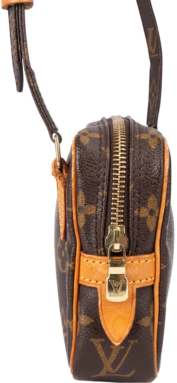 Louis Vuitton Louis Vuitton Canvas Monogram Marly Crossbody Bag Bruin