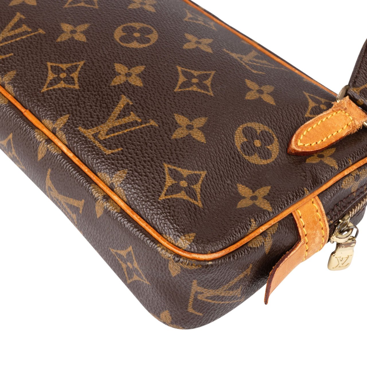 Louis Vuitton Louis Vuitton Canvas Monogram Marly Crossbody Bag Bruin