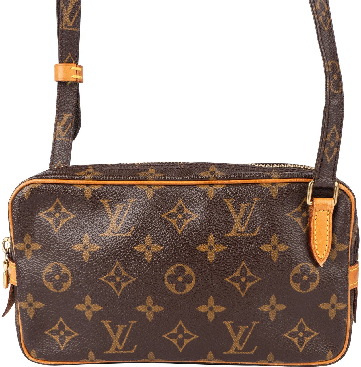 Louis Vuitton Louis Vuitton Canvas Monogram Marly Crossbody Bag Bruin