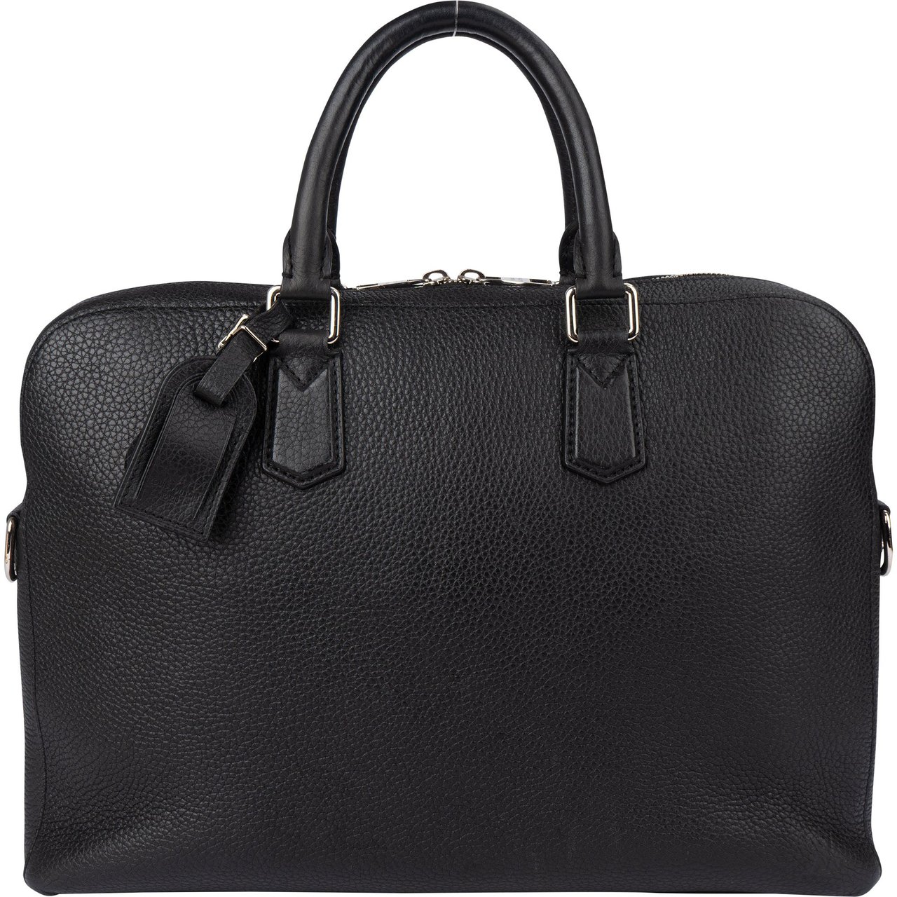 Louis Vuitton Louis Vuitton Noir Taurillon Armand Business Handbag Zwart