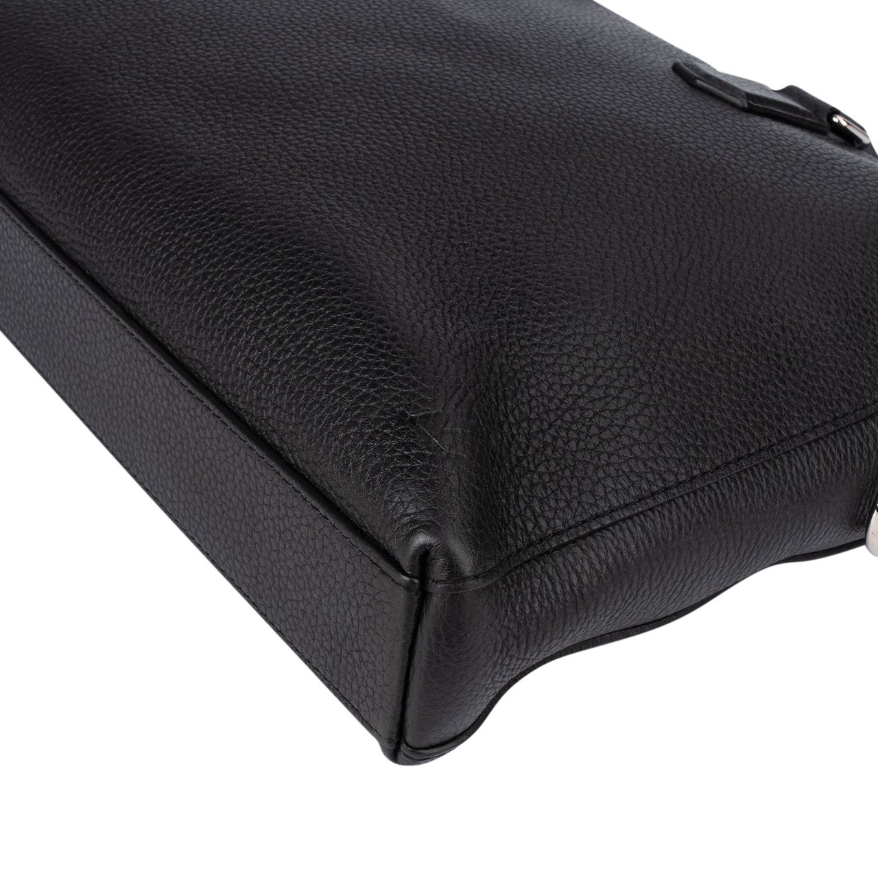 Louis Vuitton Louis Vuitton Noir Taurillon Armand Business Handbag Zwart