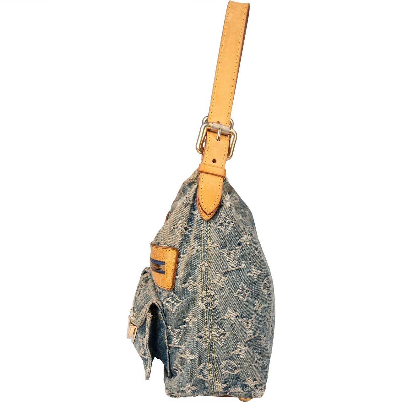 Louis Vuitton Louis Vuitton Denim Monogram Baggy PM Crossbody Bag Divers
