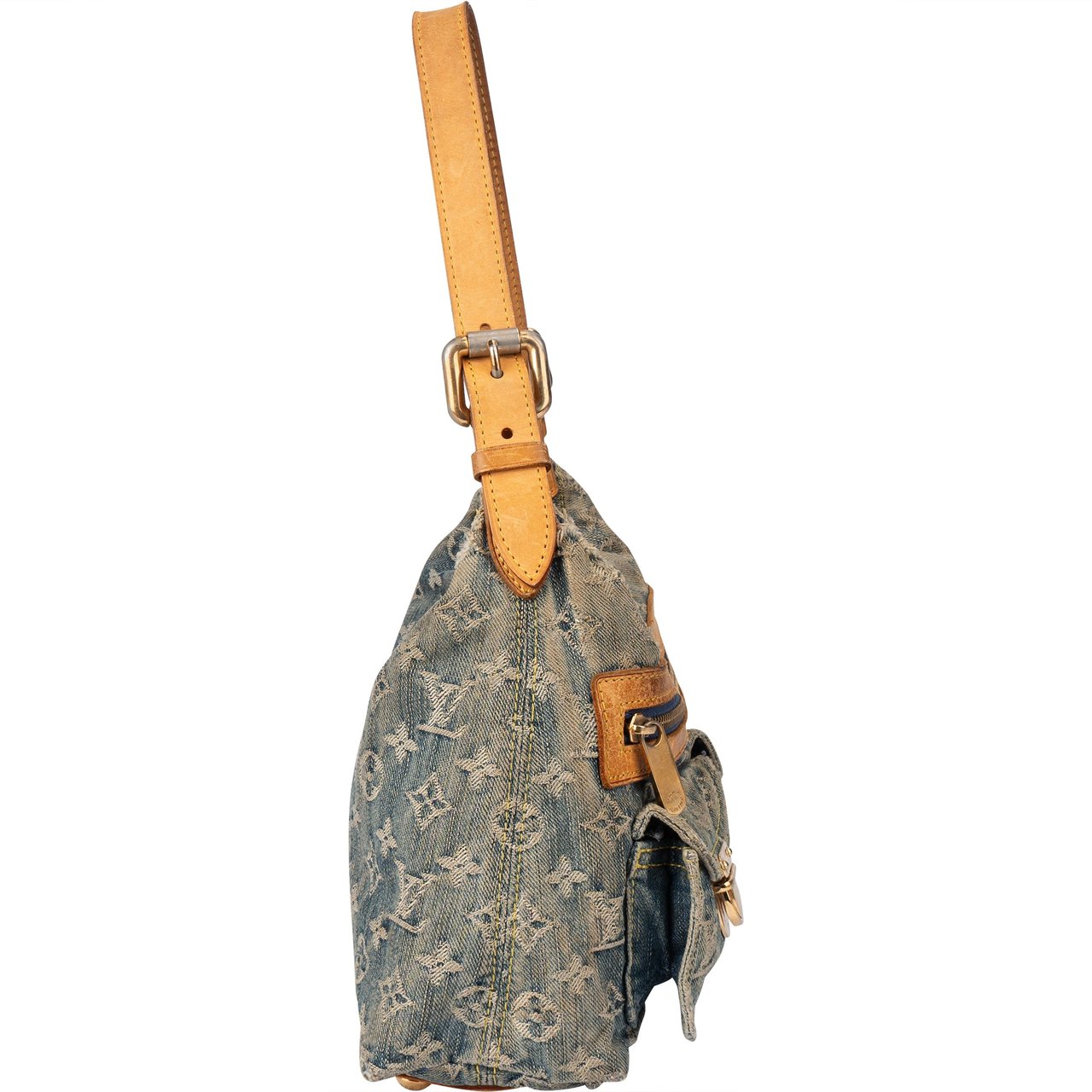 Louis Vuitton Louis Vuitton Denim Monogram Baggy PM Crossbody Bag Divers