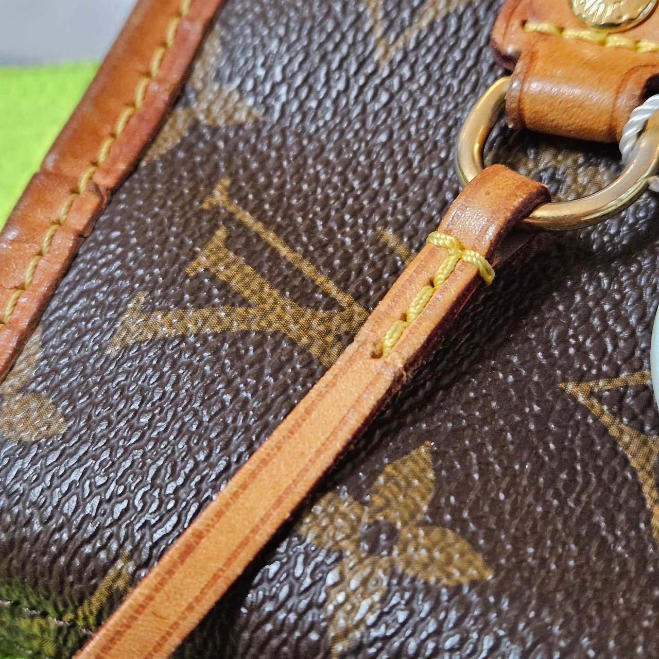 Louis Vuitton Louis Vuitton Canvas Monogram Neverfull MM Shopper Handbag Bruin