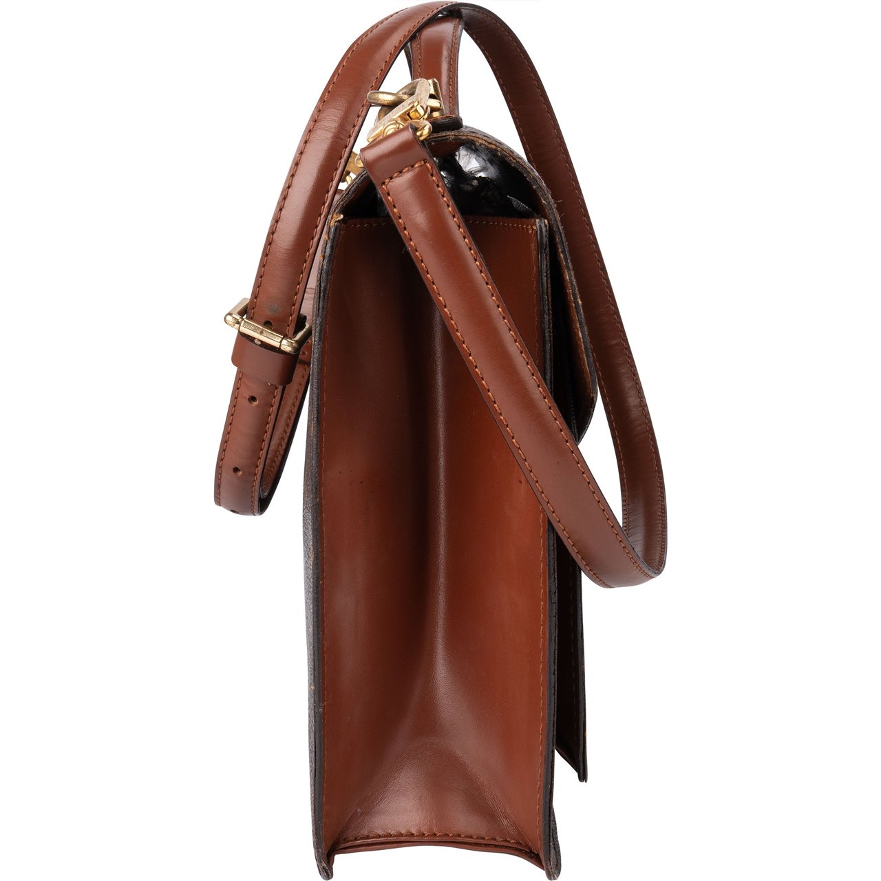 Louis Vuitton Louis Vuitton Canvas Monogram Monceau Handbag Bruin