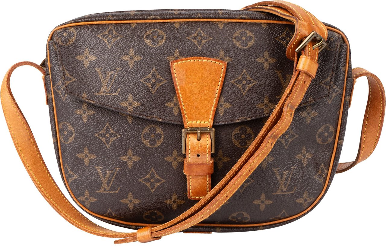 Louis Vuitton Louis Vuitton Canvas Monogram Jeune Fille GM Crossbody Bag Bruin