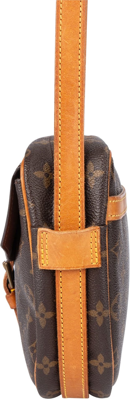 Louis Vuitton Louis Vuitton Canvas Monogram Jeune Fille GM Crossbody Bag Bruin