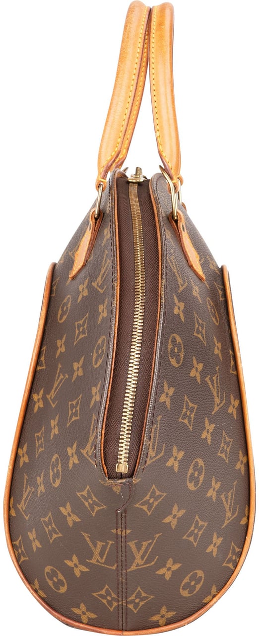 Louis Vuitton Louis Vuitton Canvas Monogram Ellipse MM Handbag Bruin
