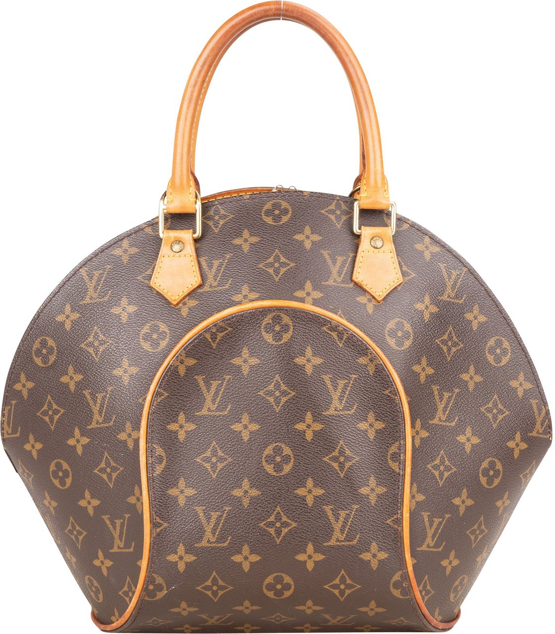 Louis Vuitton Louis Vuitton Canvas Monogram Ellipse MM Handbag Bruin
