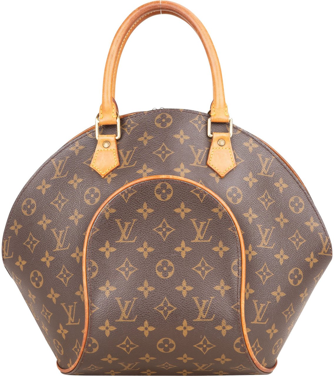 Louis Vuitton Louis Vuitton Canvas Monogram Ellipse MM Handbag Bruin