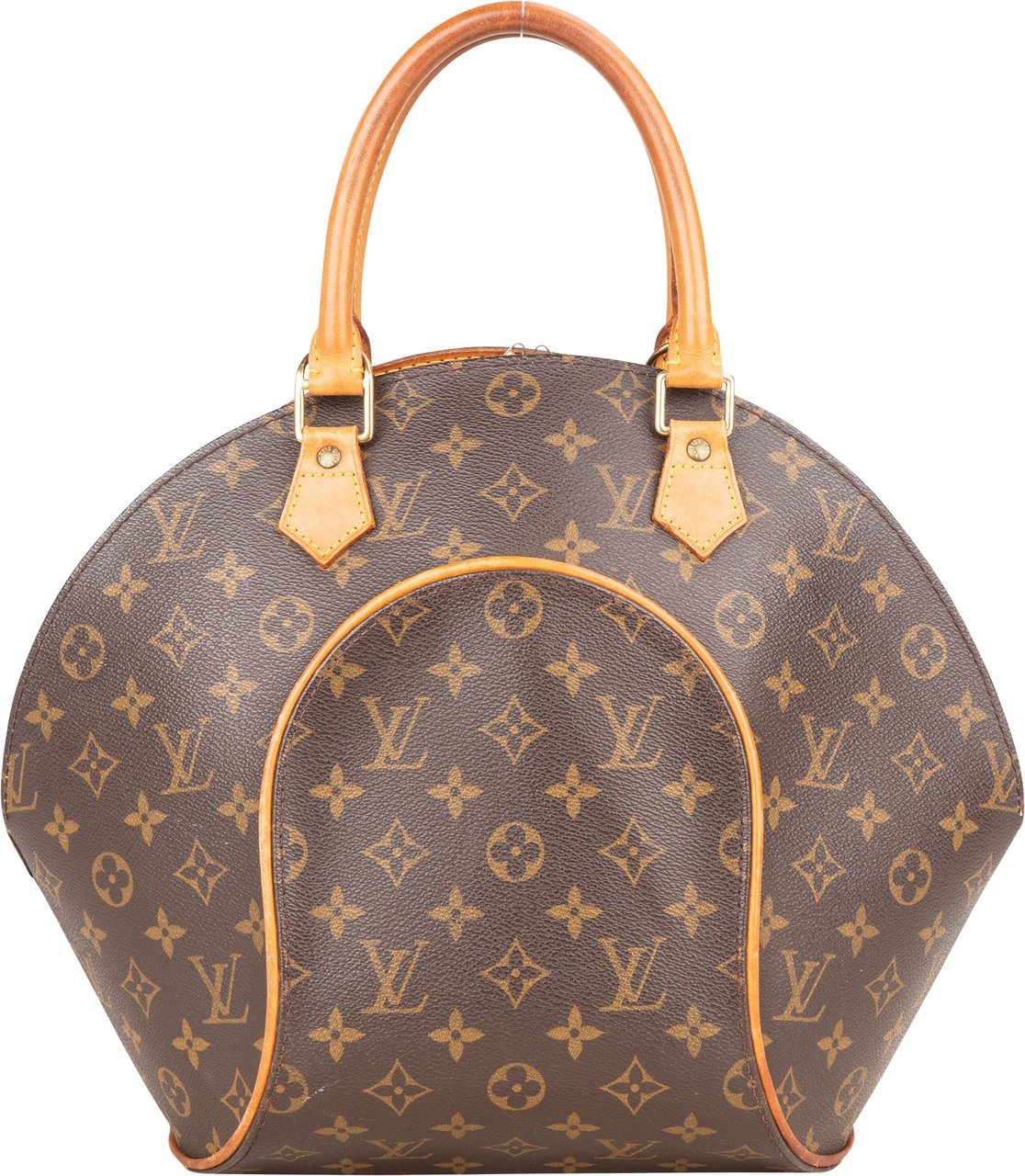 Louis Vuitton Louis Vuitton Canvas Monogram Ellipse MM Handbag Bruin