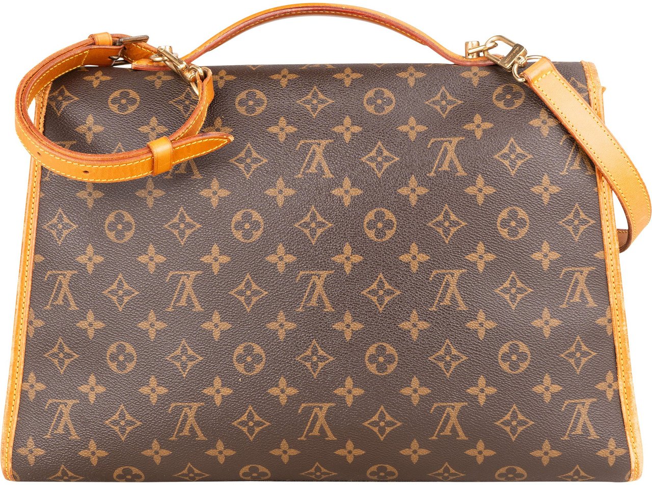Louis Vuitton Louis Vuitton Canvas Monogram Bel Air Briefcase Handbag Divers