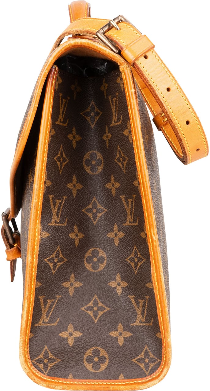 Louis Vuitton Louis Vuitton Canvas Monogram Bel Air Briefcase Handbag Divers