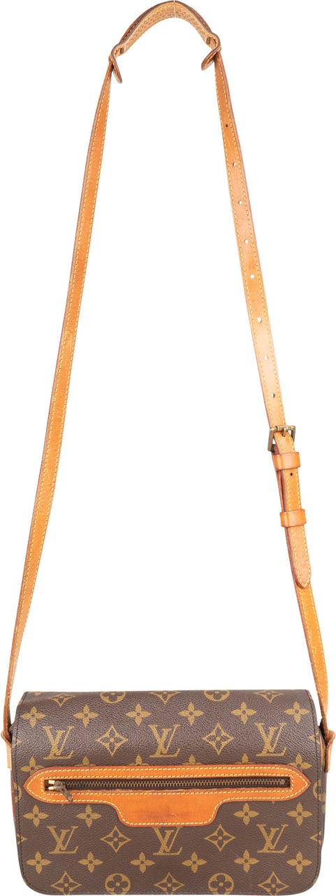 Louis Vuitton Louis Vuitton Canvas Monogram Saint Germain PM Crossbody Bag Bruin