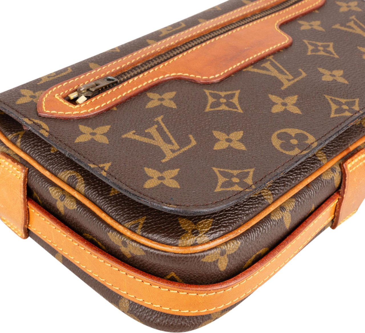 Louis Vuitton Louis Vuitton Canvas Monogram Saint Germain PM Crossbody Bag Bruin