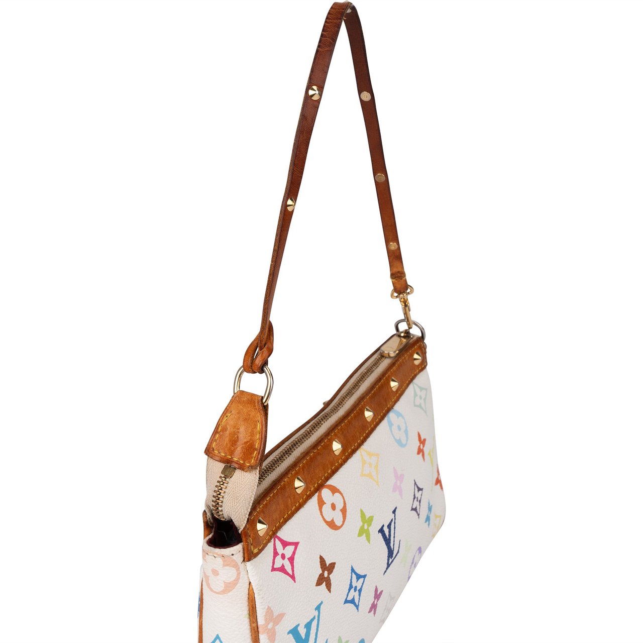 Louis Vuitton Louis Vuitton Murakami Multicolor Monogram Pochette Accessoire Handbag Divers