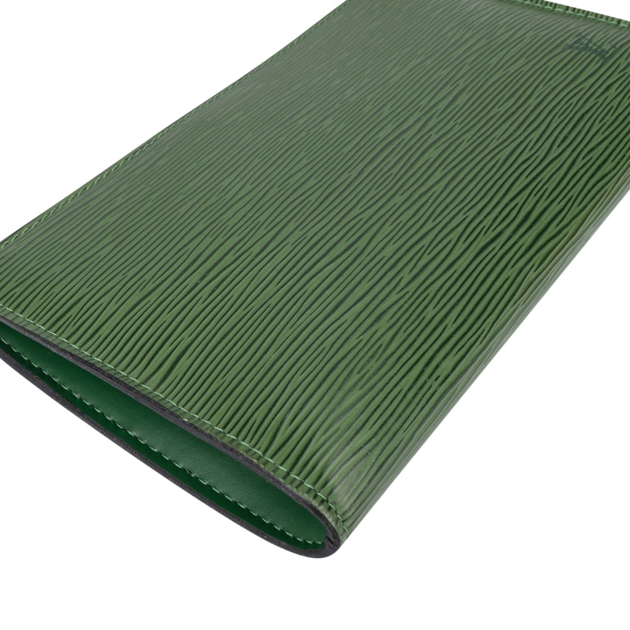 Louis Vuitton Louis Vuitton Green Epi Leather Pochette Accessoires Handbag Groen