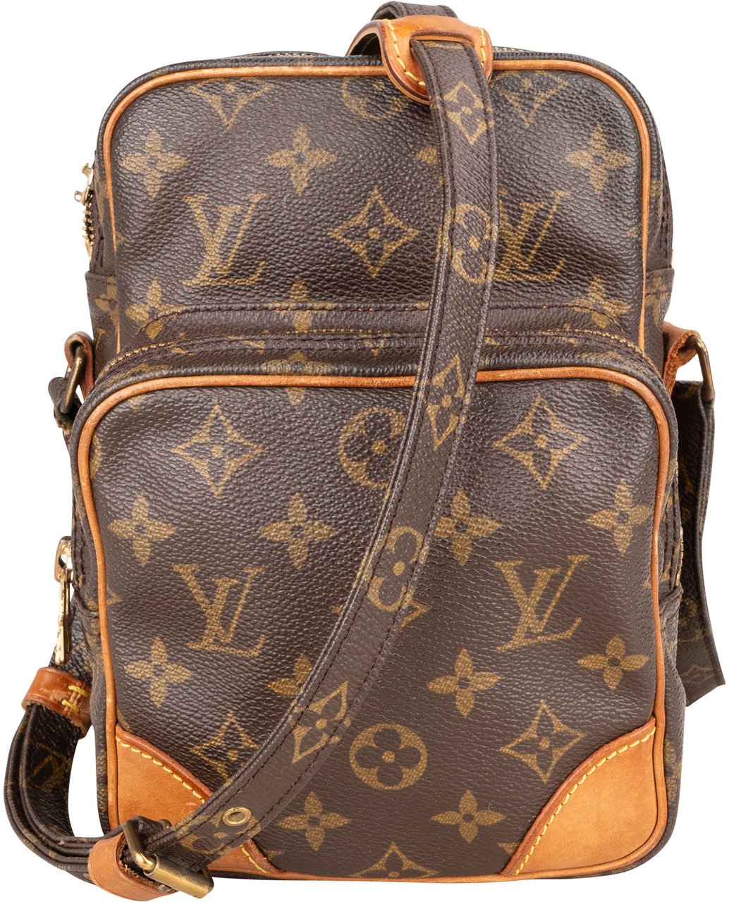 Louis Vuitton Louis Vuitton Canvas Monogram Amazon Crossbody Bag Bruin
