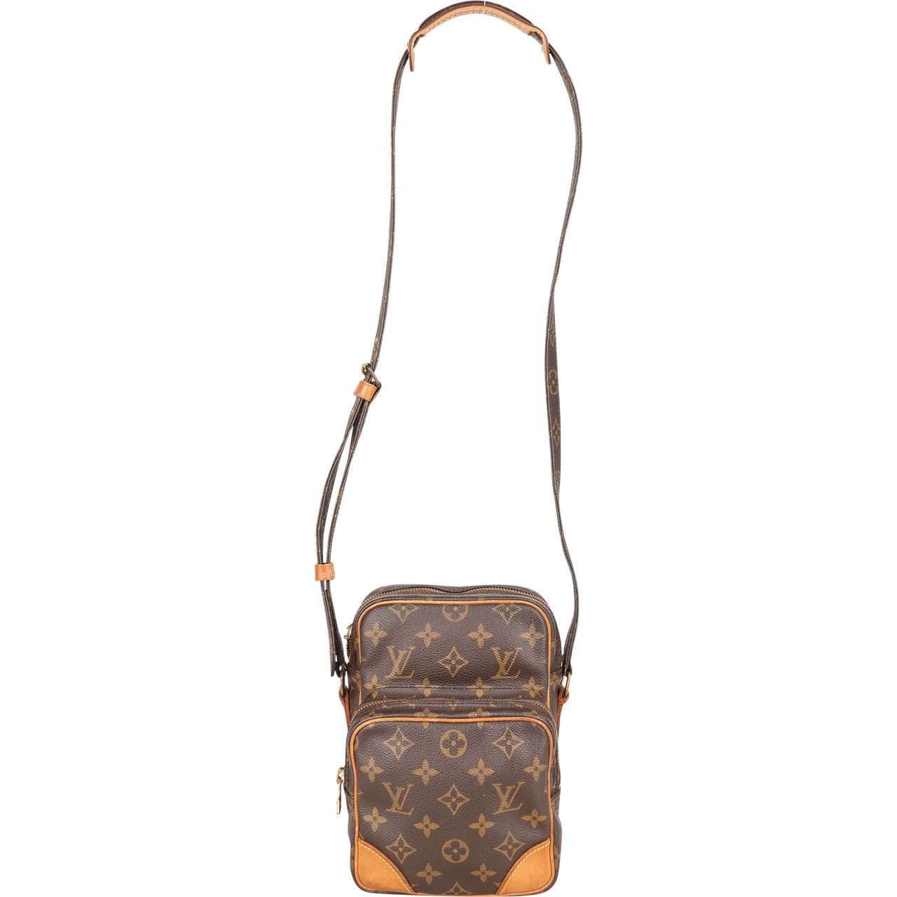 Louis Vuitton Louis Vuitton Canvas Monogram Amazon Crossbody Bag Bruin