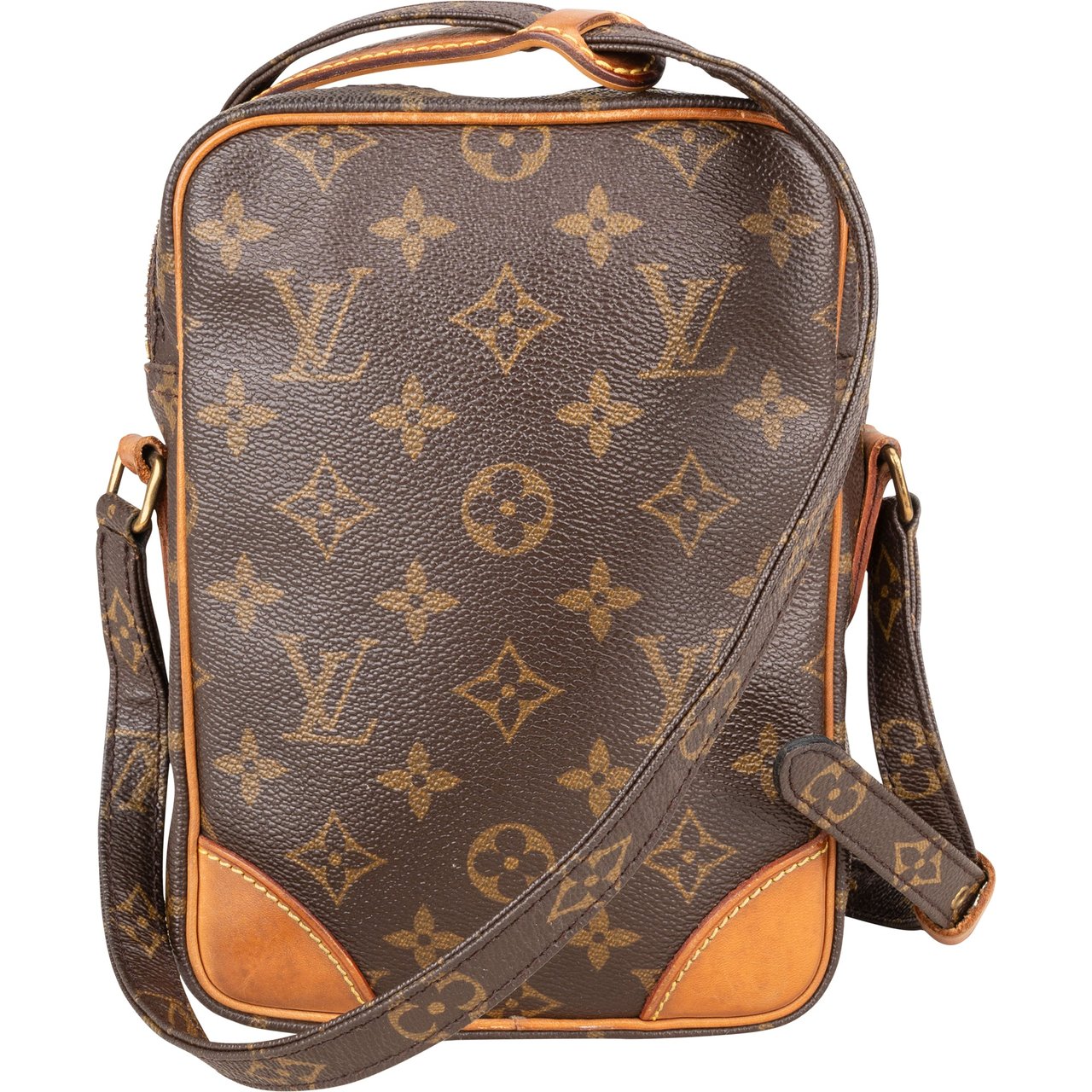 Louis Vuitton Louis Vuitton Canvas Monogram Amazon Crossbody Bag Bruin