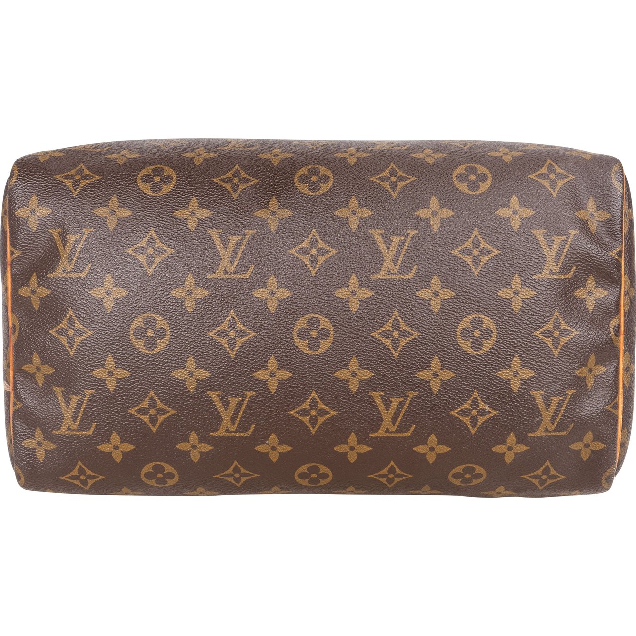 Louis Vuitton Louis Vuitton Canvas Monogram Speedy 30 Handbag Bruin