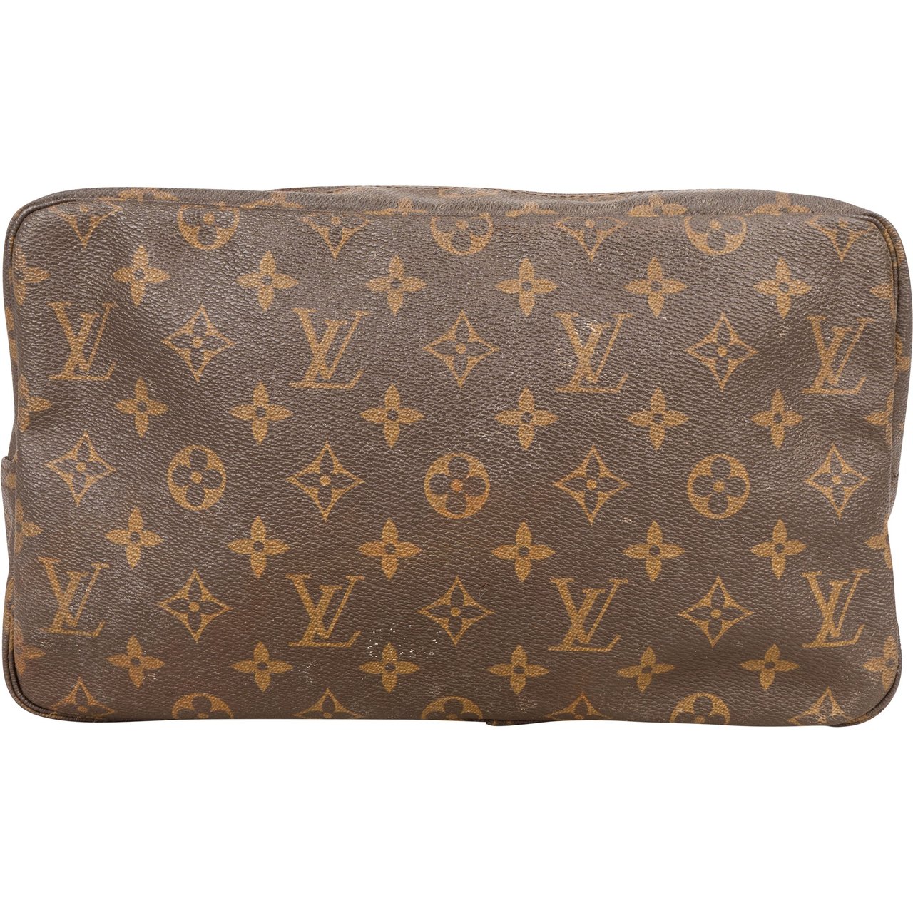 Louis Vuitton Louis Vuitton Canvas Monogram Trousse Toilette 28 Clutch Bruin