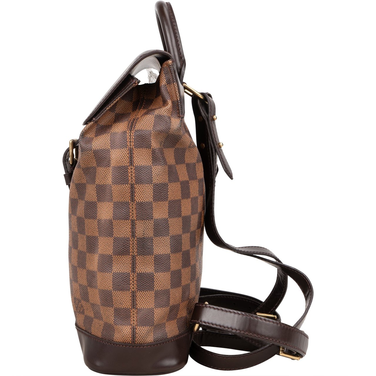 Louis Vuitton Louis Vuitton Damier Ebene Monogram Soho Backpack Bruin