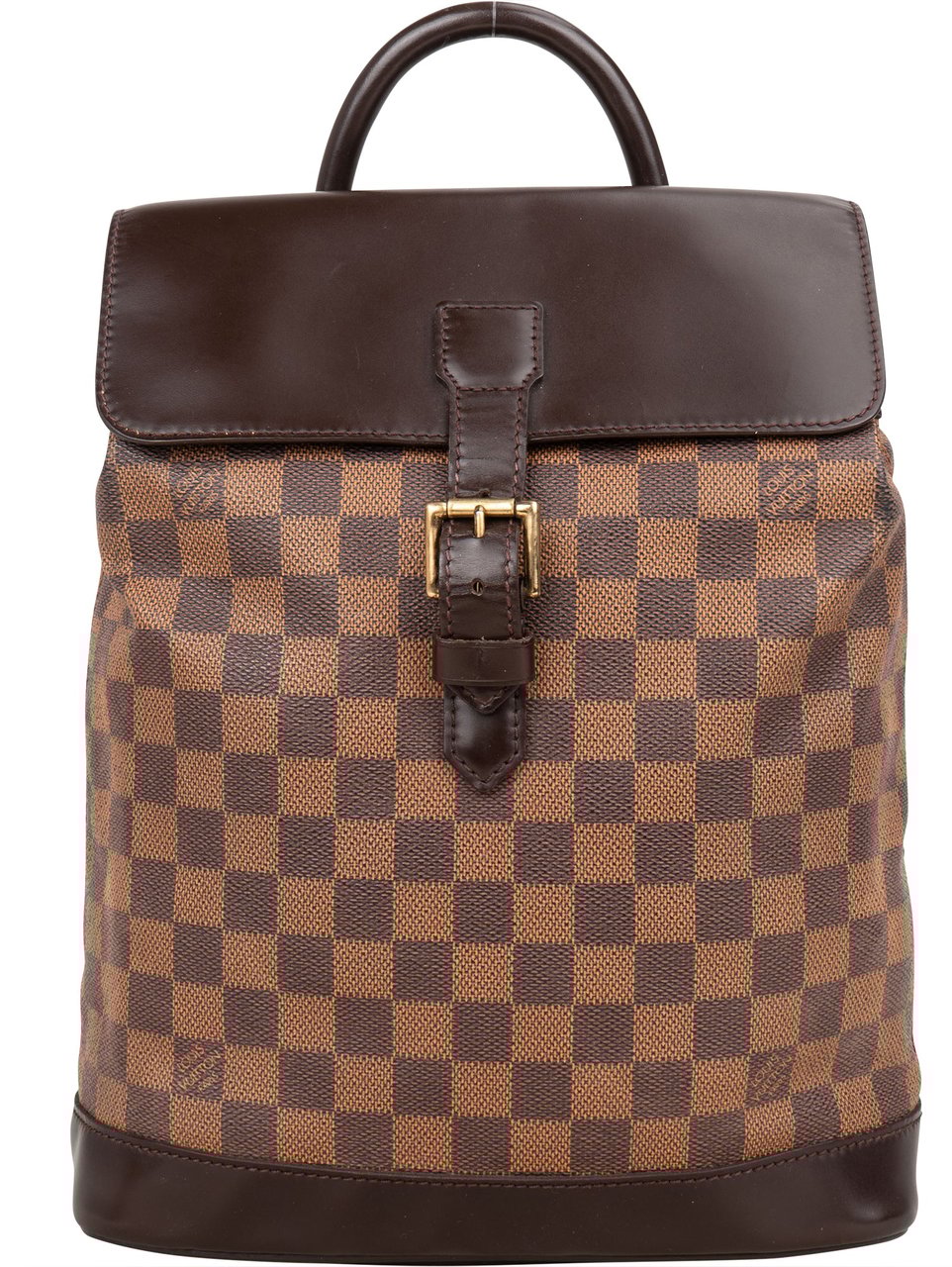 Louis Vuitton Louis Vuitton Damier Ebene Monogram Soho Backpack Bruin