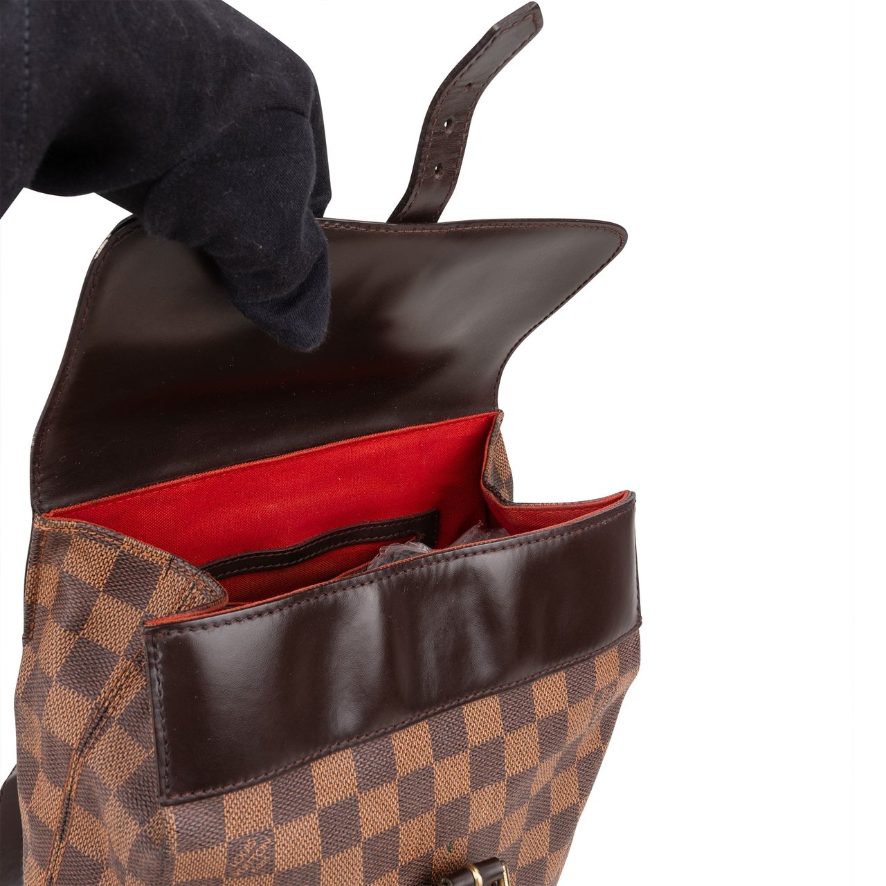 Louis Vuitton Louis Vuitton Damier Ebene Monogram Soho Backpack Bruin