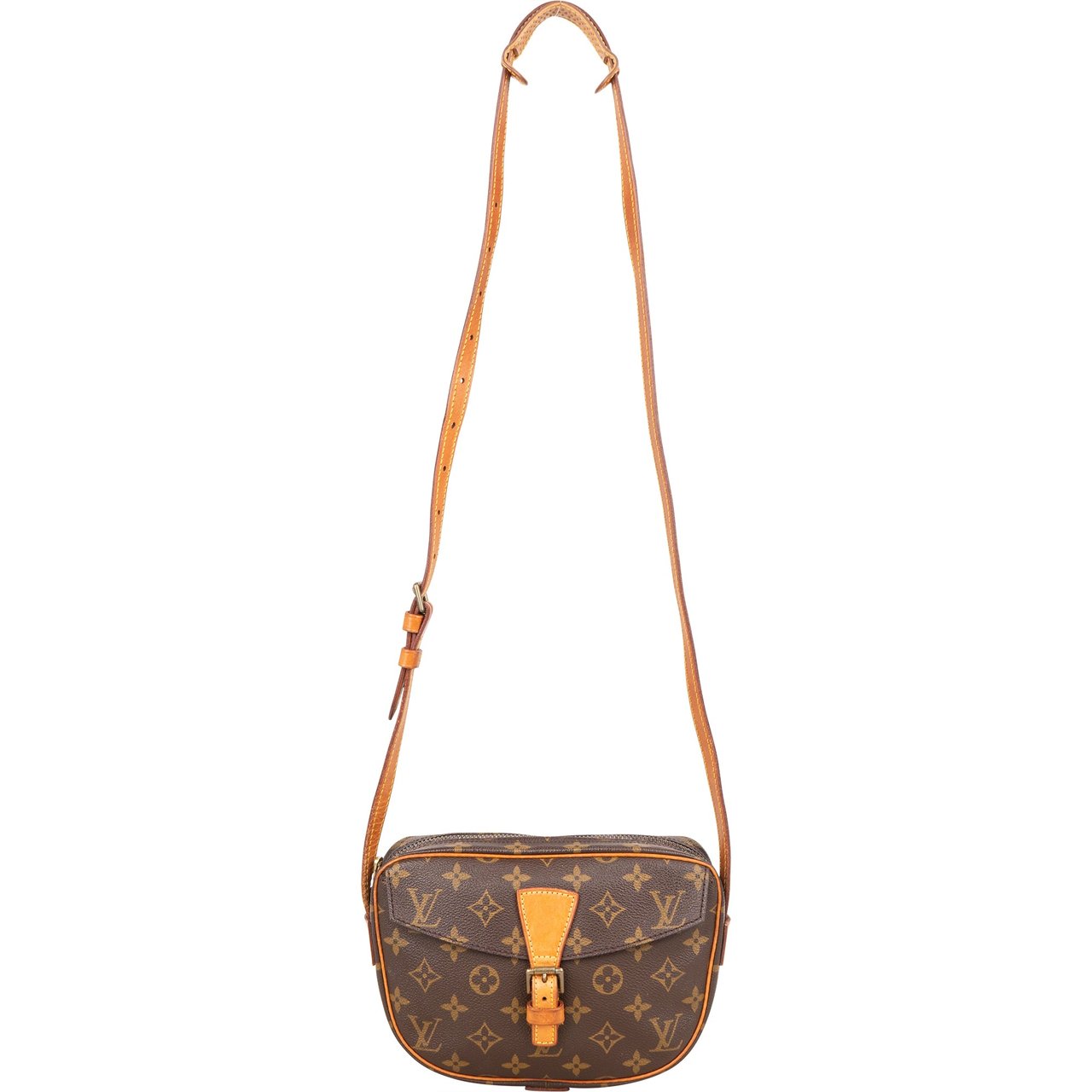 Louis Vuitton Louis Vuitton Canvas Monogram Jeune Fille PM Crossbody Bag Bruin