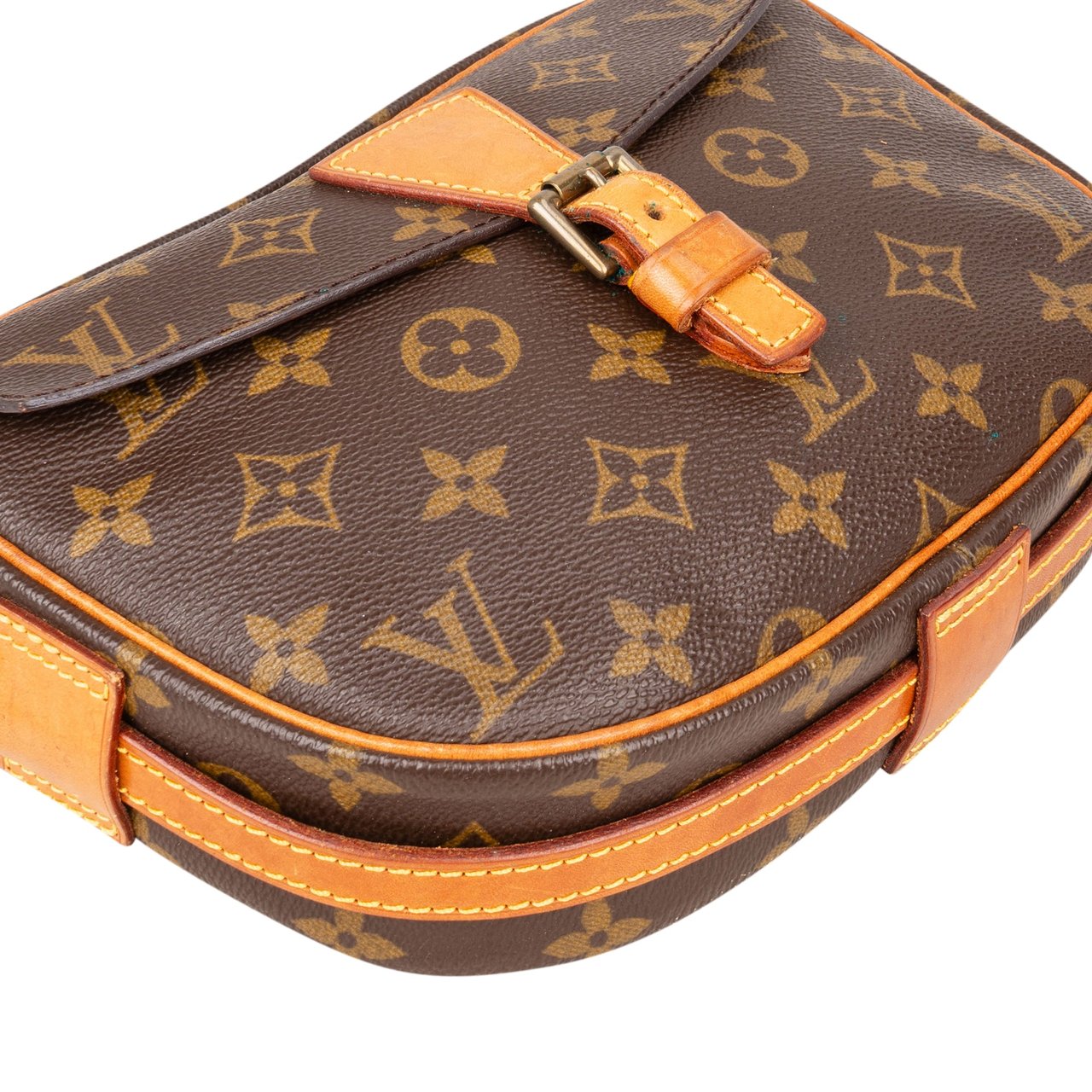 Louis Vuitton Louis Vuitton Canvas Monogram Jeune Fille PM Crossbody Bag Bruin