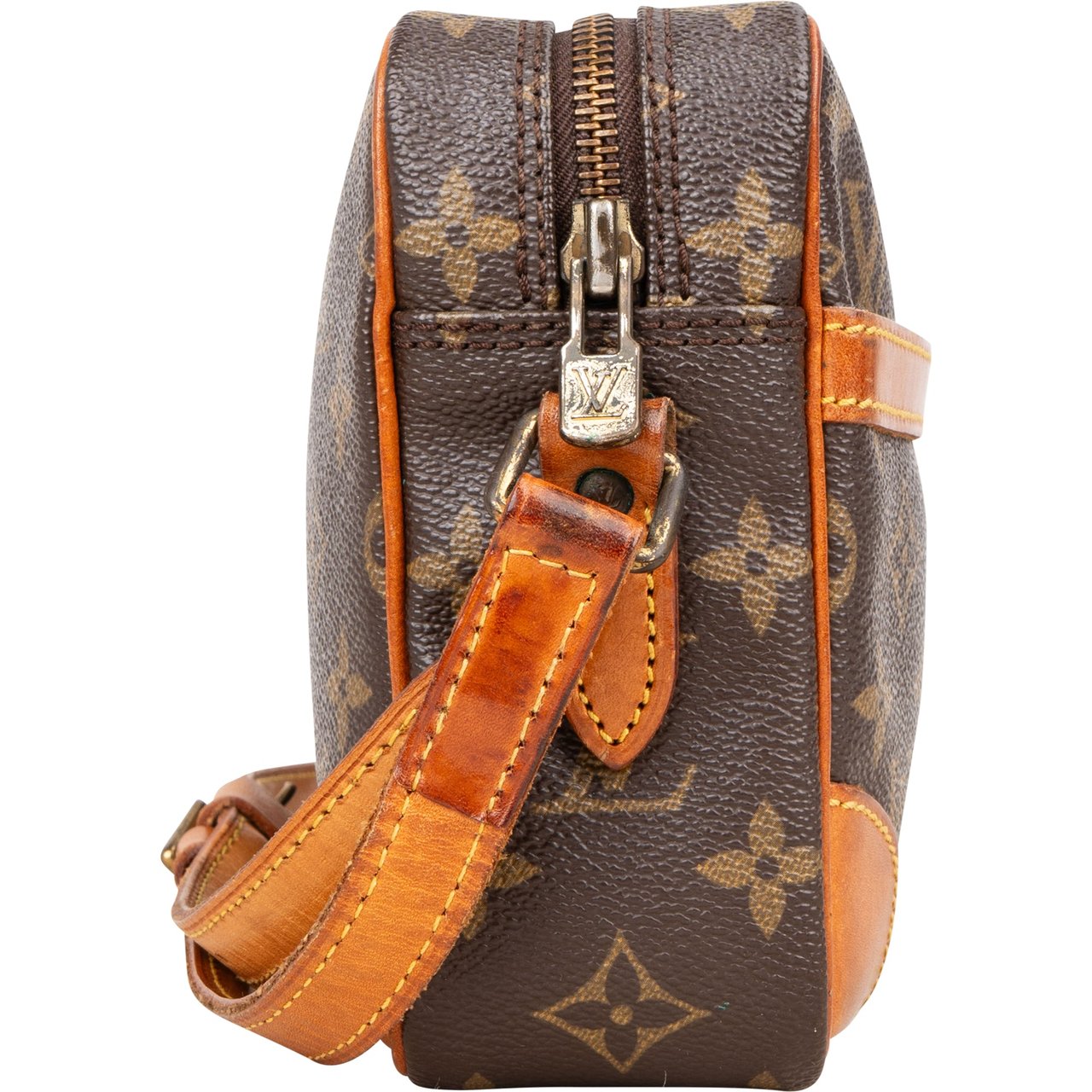 Louis Vuitton Louis Vuitton Canvas Monogram Trocadero 23 Crossbody Bag Bruin