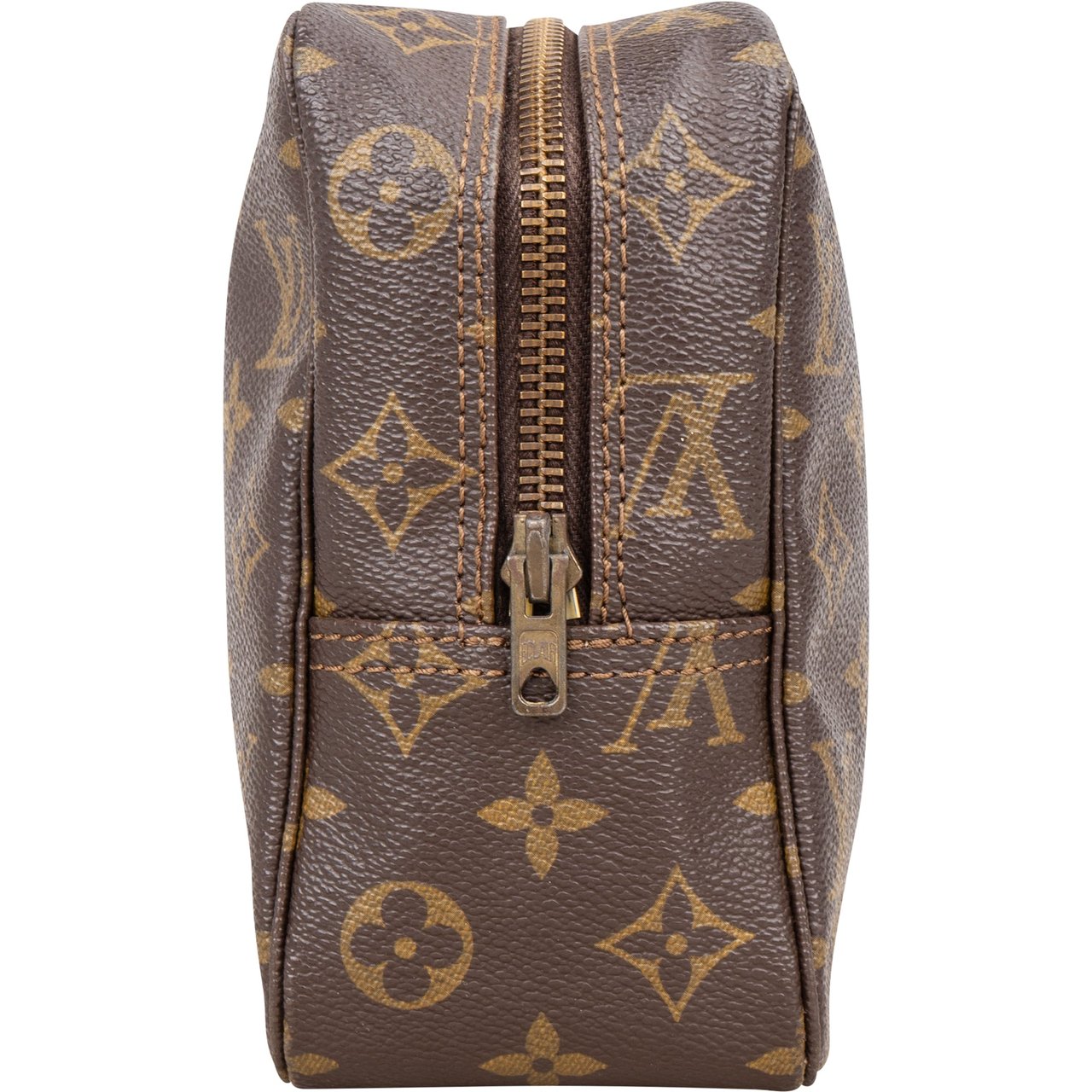 Louis Vuitton Louis Vuitton Canvas Monogram Trousse Toilette 28 Clutch Bruin