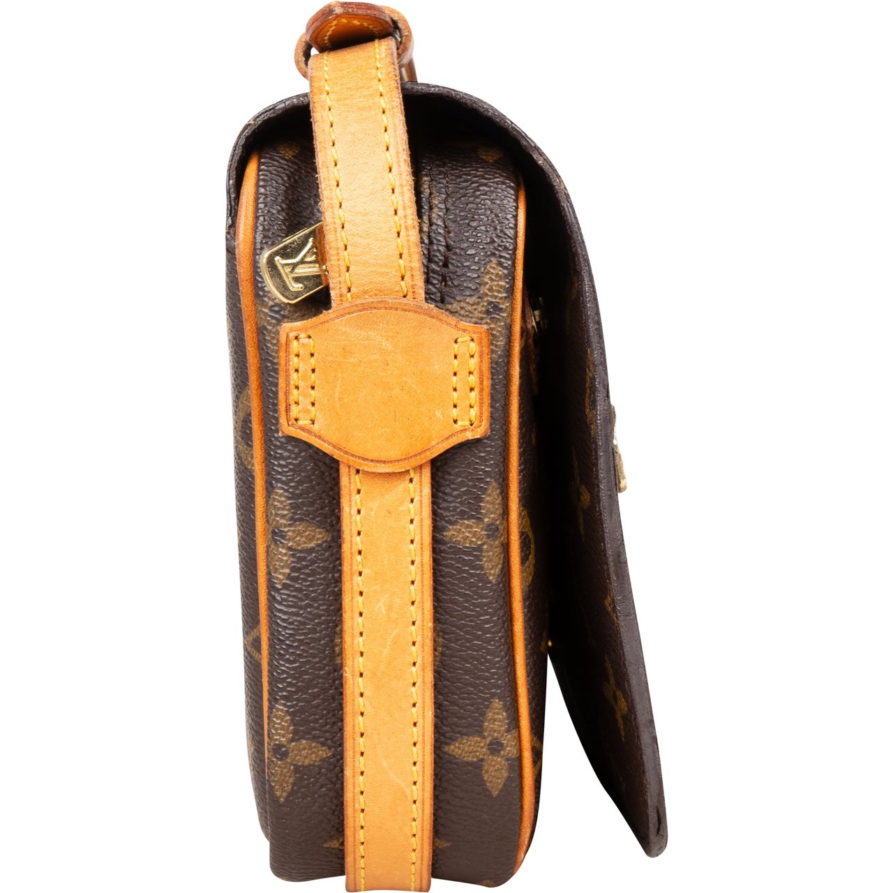 Louis Vuitton Louis Vuitton Canvas Monogram Saint Germain PM Crossbody Bag Bruin