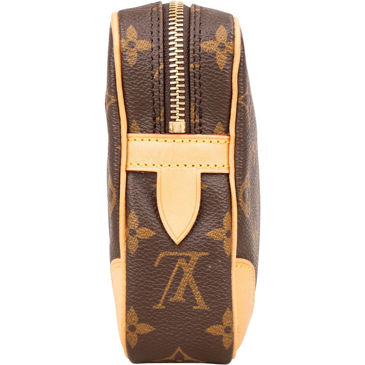 Louis Vuitton Louis Vuitton Canvas Monogram Marly Dragonne Clutch Bruin