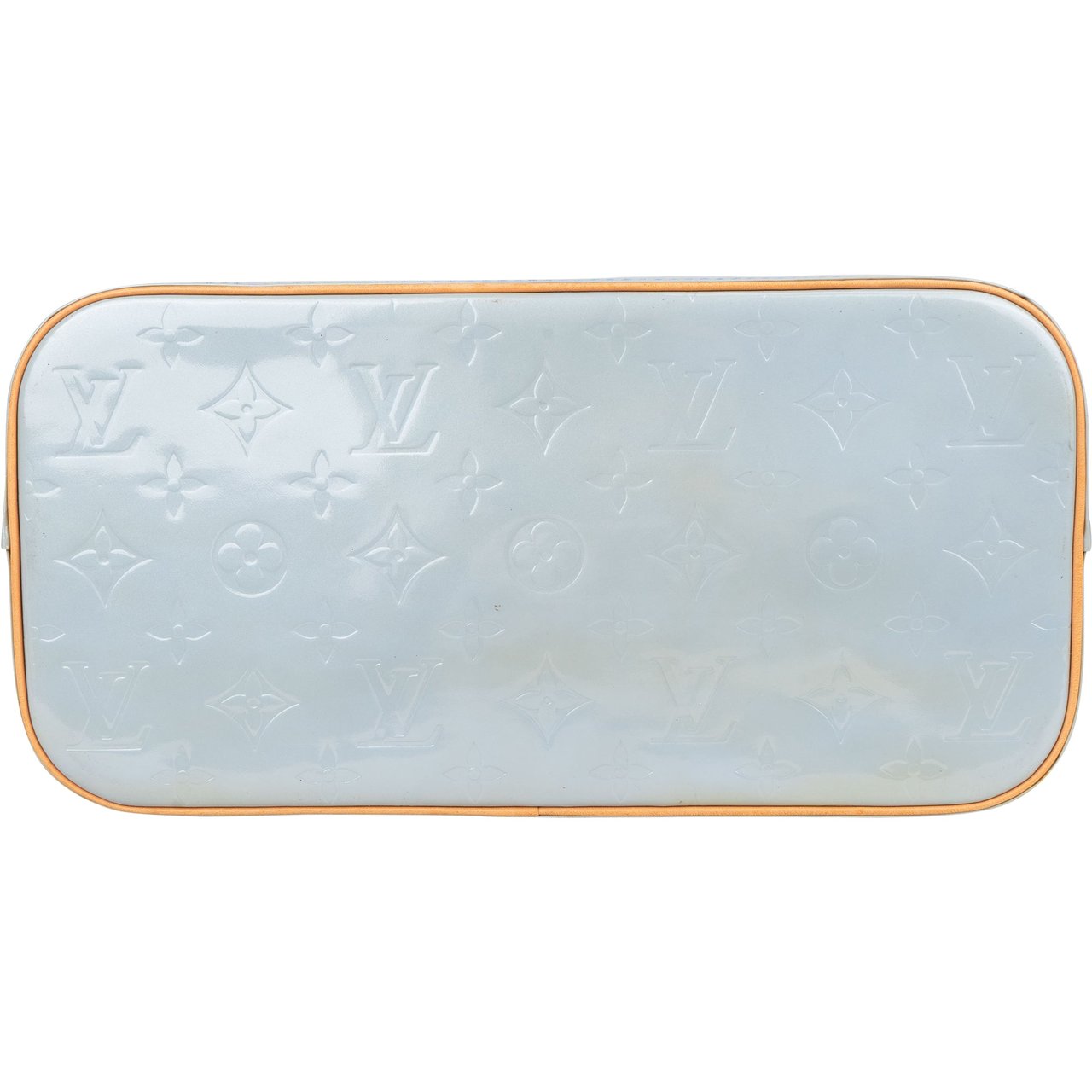 Louis Vuitton Louis Vuitton Vernis Monogram Houston Handbag Blauw