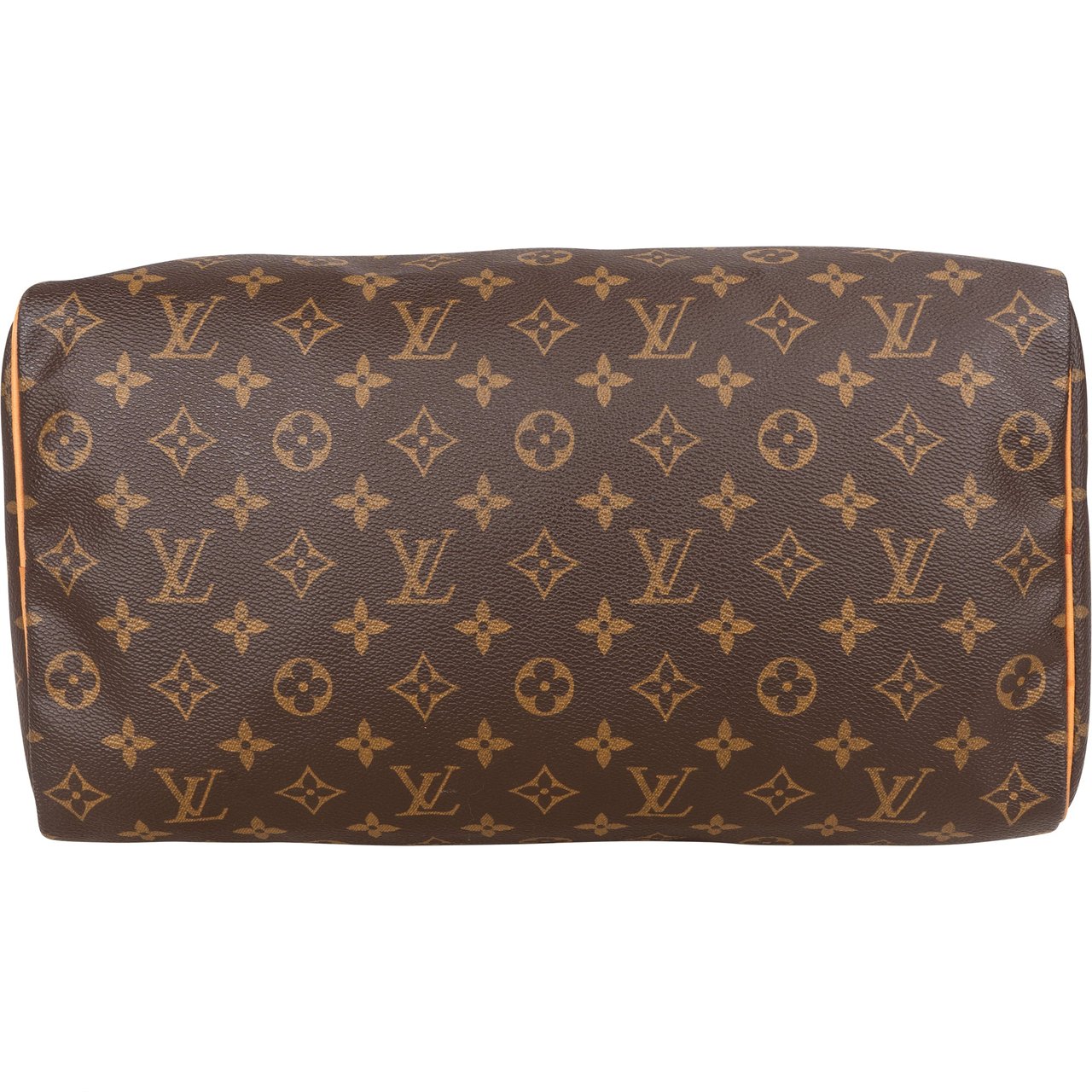 Louis Vuitton Louis Vuitton Canvas Monogram Speedy 35 Handbag Bruin