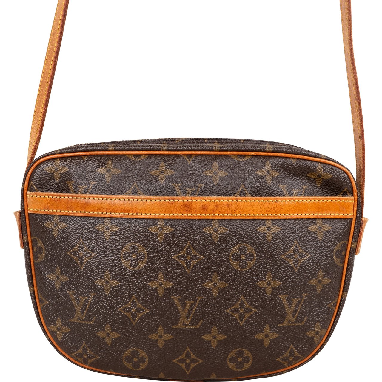 Louis Vuitton Louis Vuitton Canvas Monogram Jeune Fille MM Crossbody Bag Bruin