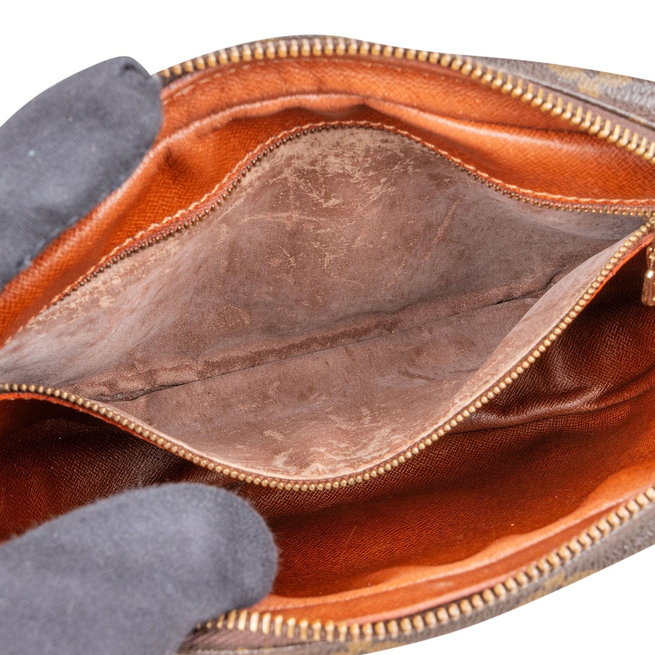 Louis Vuitton Louis Vuitton Canvas Monogram Jeune Fille MM Crossbody Bag Bruin