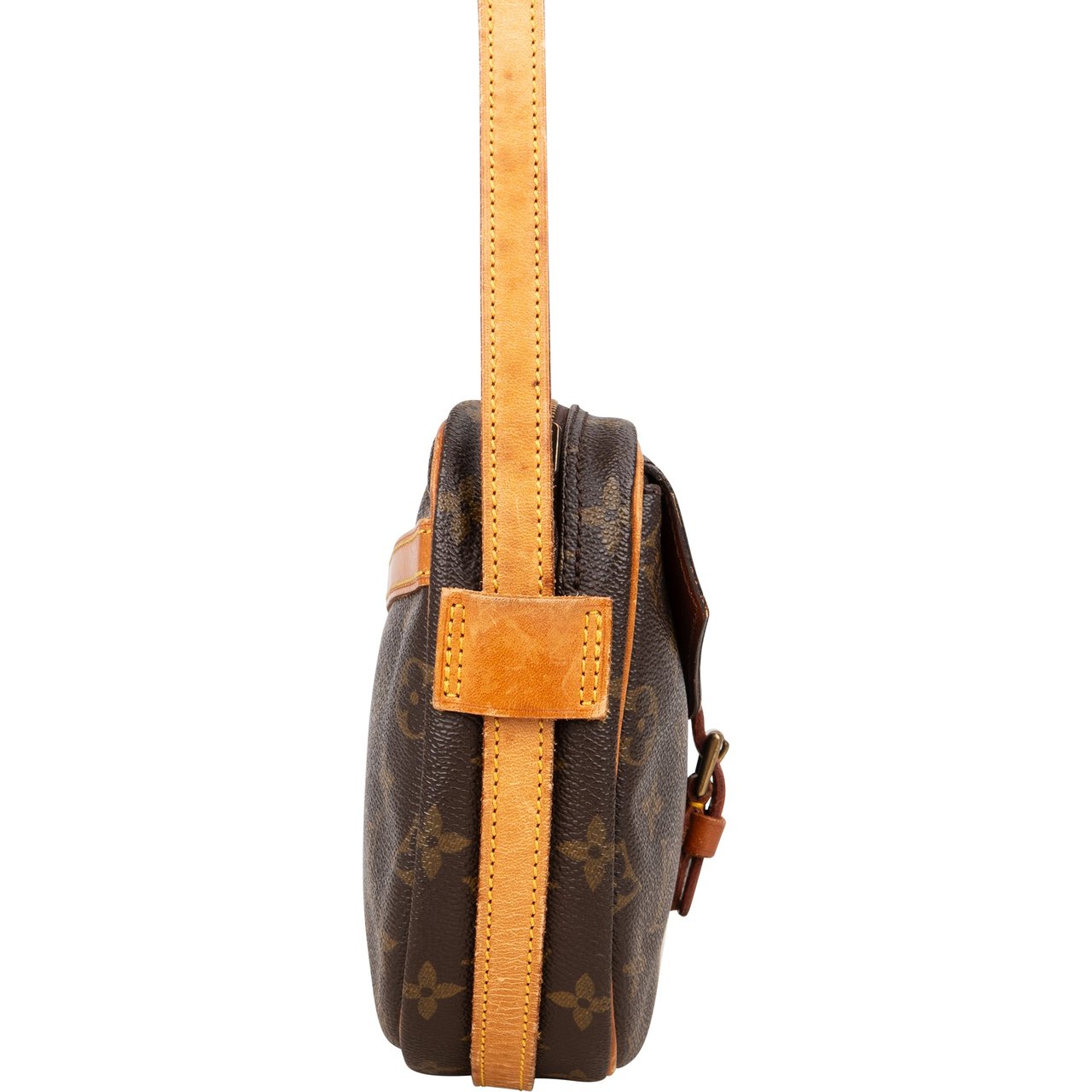 Louis Vuitton Louis Vuitton Canvas Monogram Jeune Fille MM Crossbody Bag Bruin