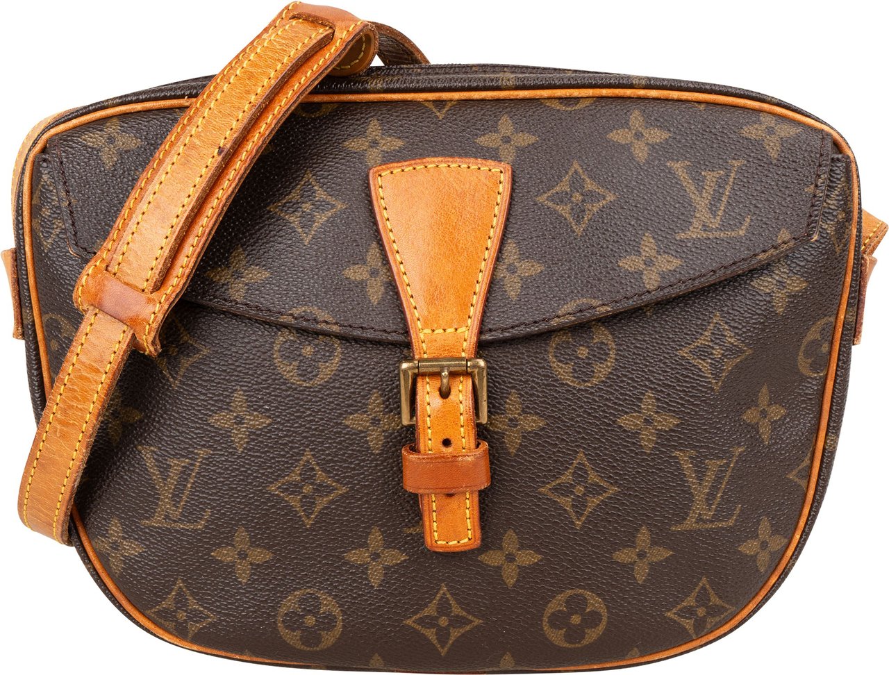 Louis Vuitton Louis Vuitton Canvas Monogram Jeune Fille MM Crossbody Bag Bruin