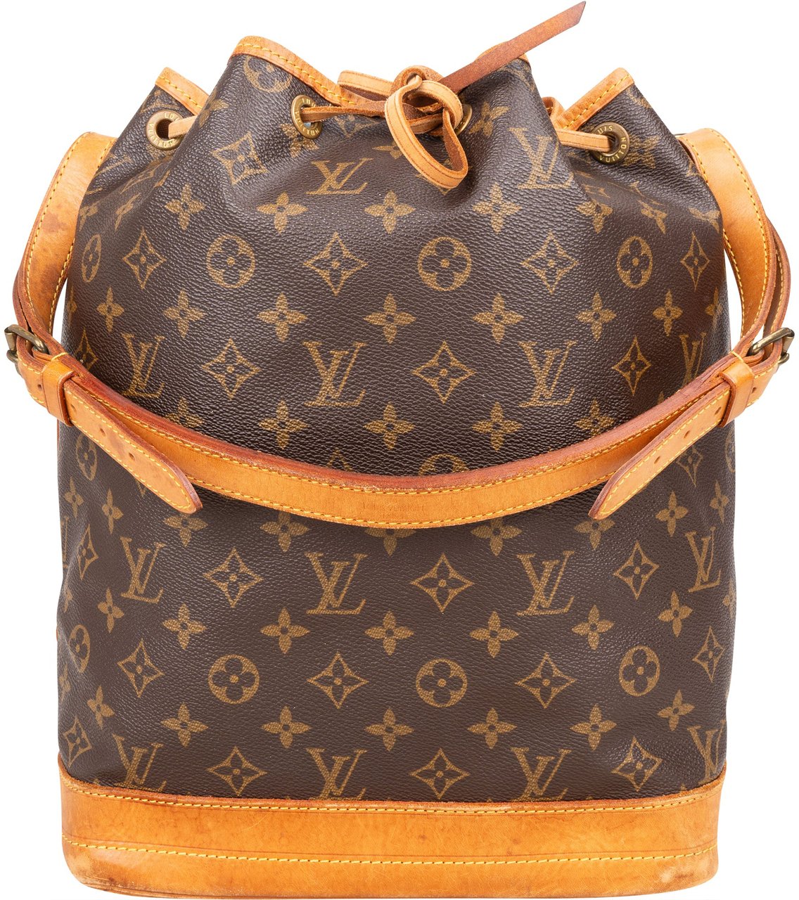 Louis Vuitton Louis Vuitton Canvas Monogram Sac Noe Grande Shoulder Bag Bruin