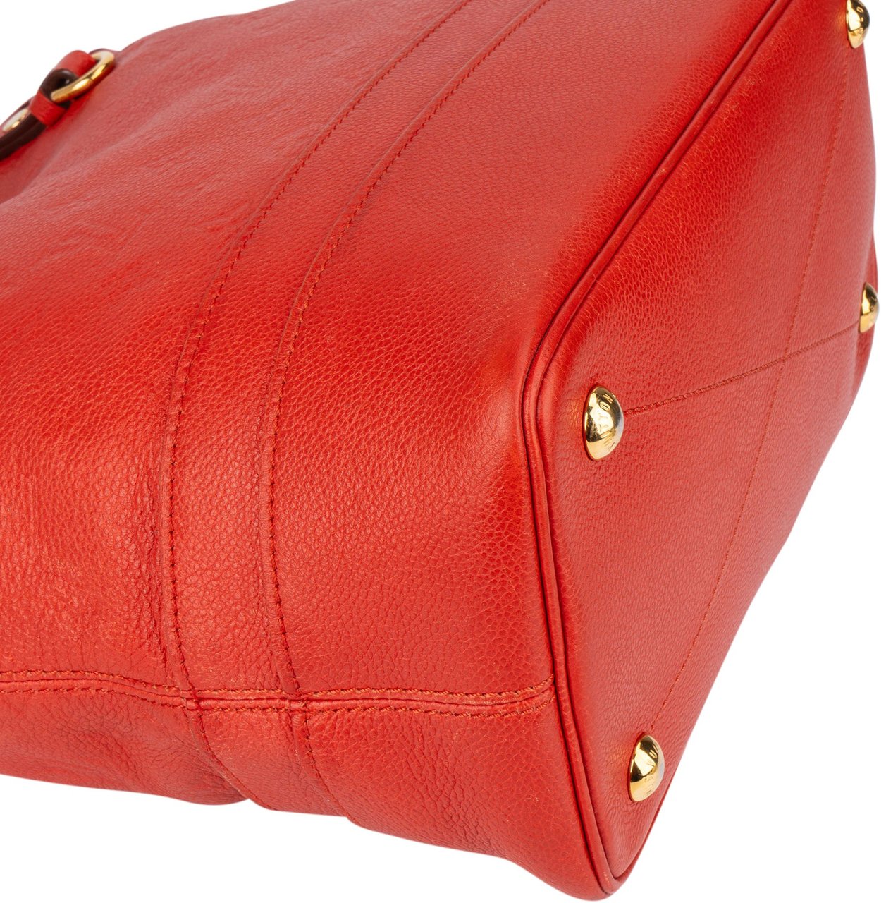 Louis Vuitton Leather Empreinte Monogram Citadine Handbag Rood